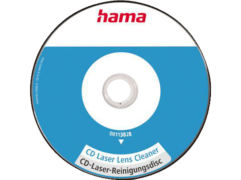 HAMA CD- Laserreinigungsset Blau/Weiß von HAMA