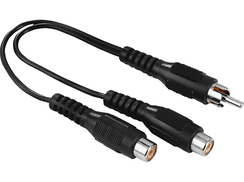 HAMA Cinch-Stecker auf 2x Cinch-Kupplungen, Subwoofer-Adapter HAMA Cinch-Stecker auf 2x Cinch-Kupplungen, Subwoofer-Adapter von HAMA
