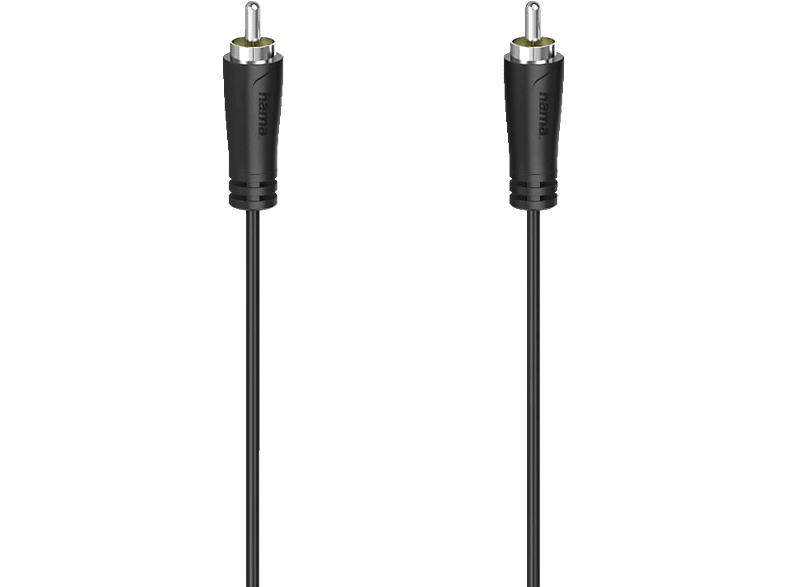 HAMA Cinch-Stecker auf Cinch-Stecker, Audio-Kabel, 1,5 m von HAMA