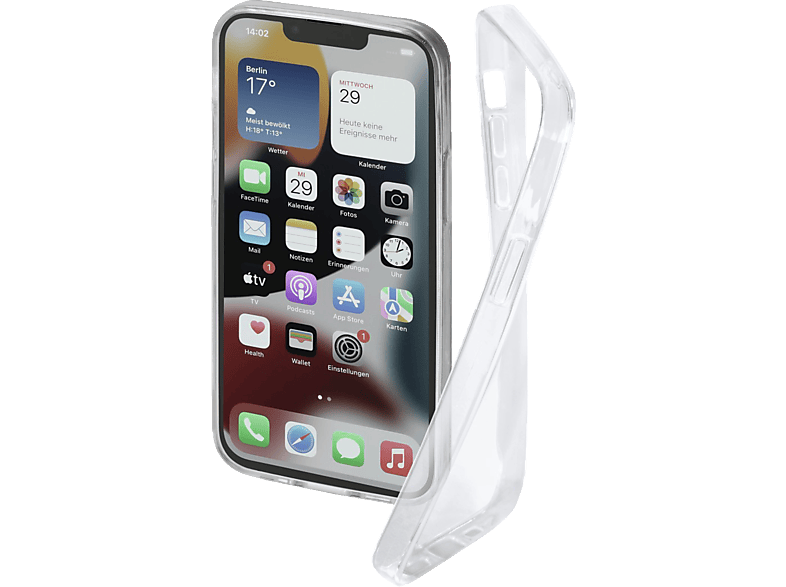HAMA Crystal Clear, Backcover, Apple, iPhone 14 Pro, Transparent HAMA Crystal Clear, Backcover, Apple, iPhone 14 Pro, Transparent von HAMA
