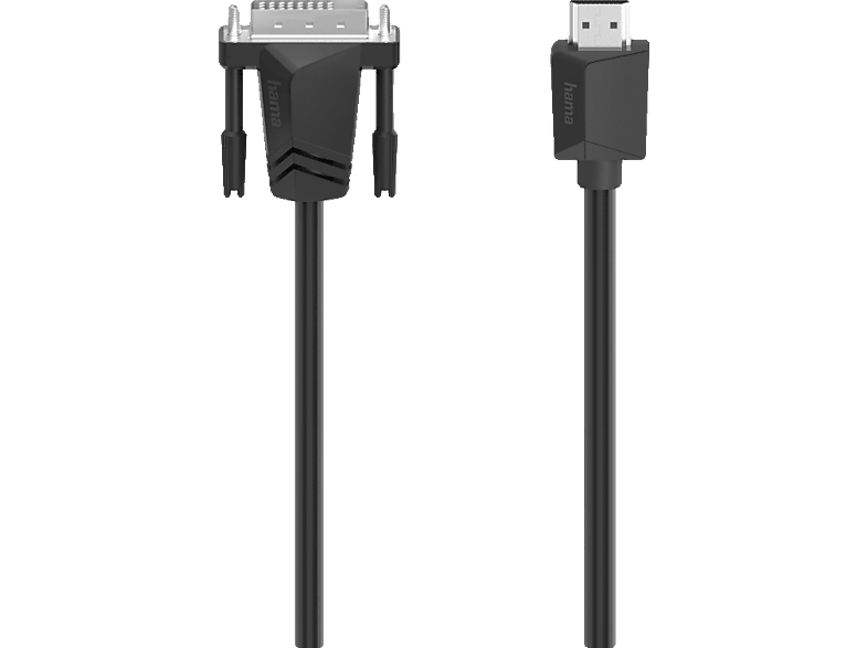 HAMA DVI-Stecker auf HDMI-Stecker, Kabel, 1,5 m von HAMA
