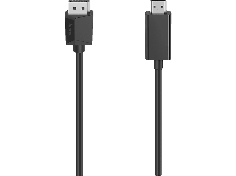 HAMA DisplayPort-Stecker auf HDMI-Stecker, Kabel, 1,5 m von HAMA