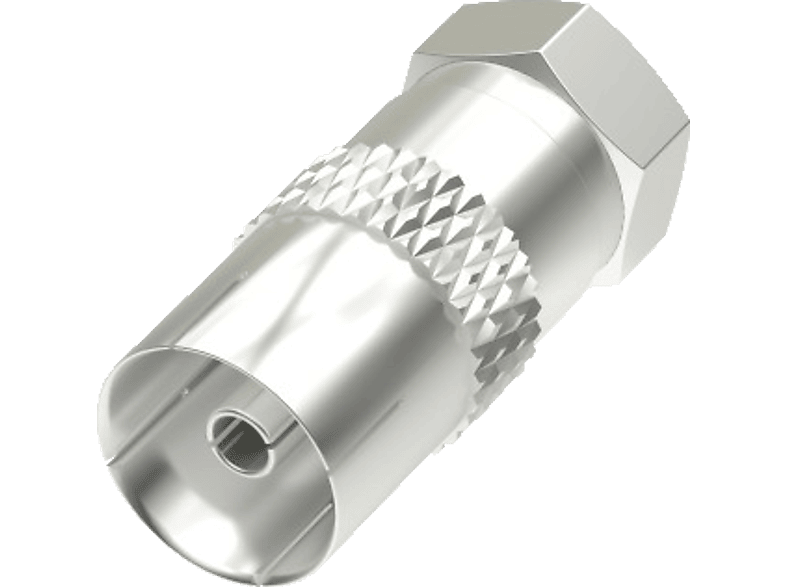 HAMA F-Stecker auf Koax-Kupplung SAT-Adapter von HAMA