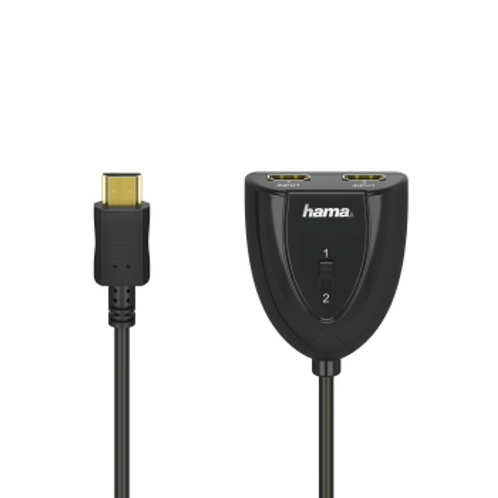 HAMA HDMI™-Umschalter 2x1 von HAMA