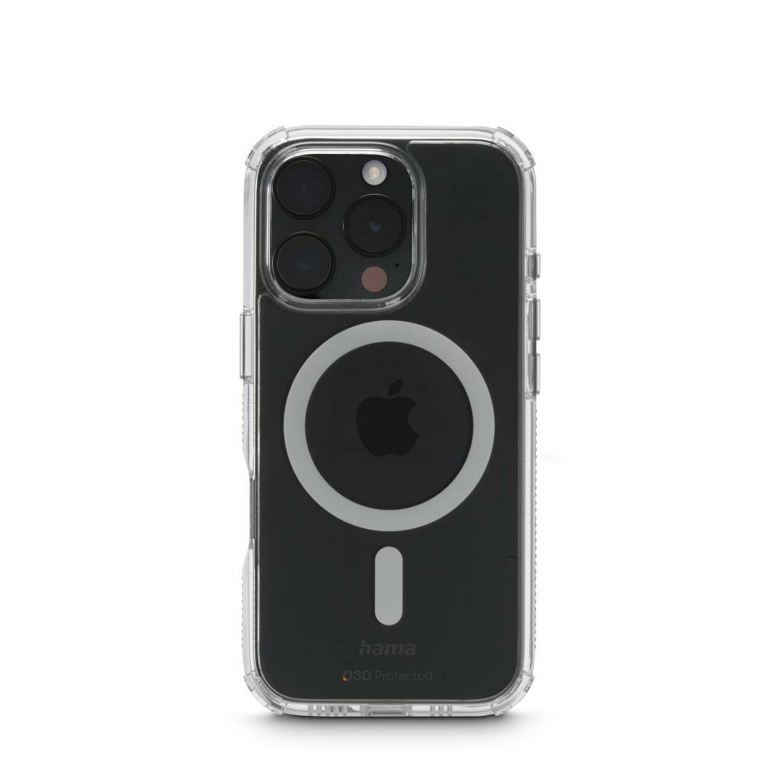 HAMA Handyhülle MagCase "Extreme Protect" für Apple iPhone 16 Pro, durchsichtig (00123765) von HAMA