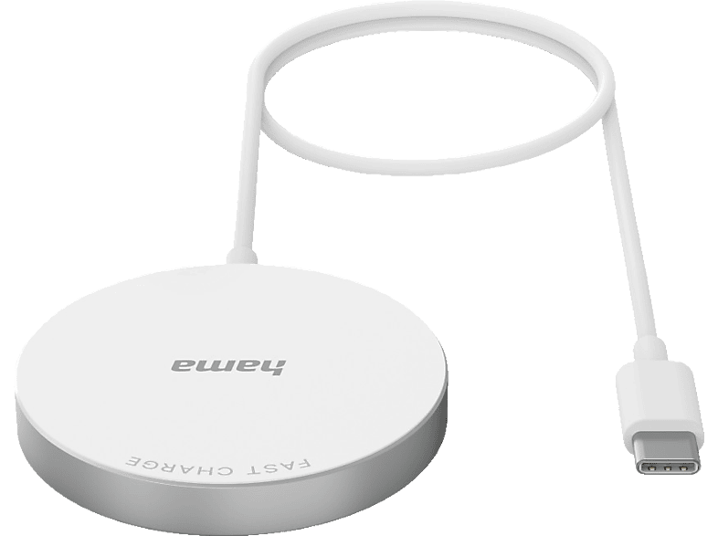 HAMA MagCharge FC15 Wireless Charger Apple, Weiß HAMA MagCharge FC15 Wireless Charger Apple, Weiß von HAMA