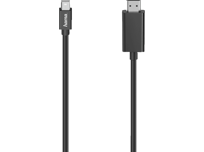 HAMA Mini-DP-Stecker auf HDMI-Stecker, Kabel, 1,5 m HAMA Mini-DP-Stecker auf HDMI-Stecker, Kabel, 1,5 m von HAMA