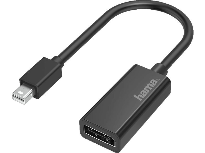 HAMA Mini DisplayPort Adapter, Schwarz von HAMA