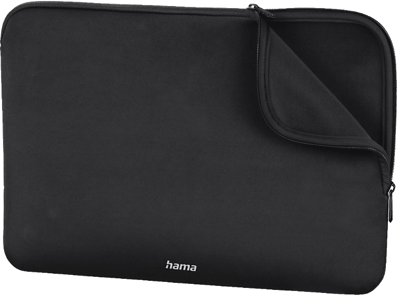 HAMA Neoprene 15.6 Zoll Notebooktasche Sleeve für Universal Neopren, Schwarz von HAMA