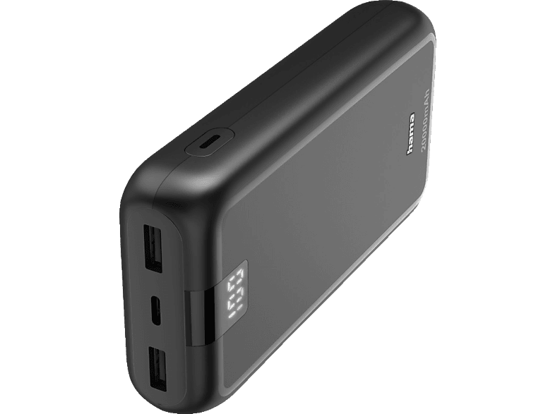 HAMA Power Pack Performance 20 Powerbank 20000 Anthrazit von HAMA