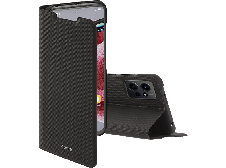 HAMA Slim Pro, Bookcover, Xiaomi, Redmi Note 12 4G, Schwarz von HAMA