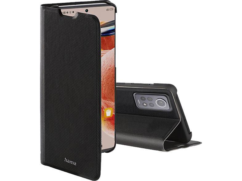 HAMA Slim Pro, Bookcover, Xiaomi, Redmi Note 12 Pro 4G, Schwarz von HAMA