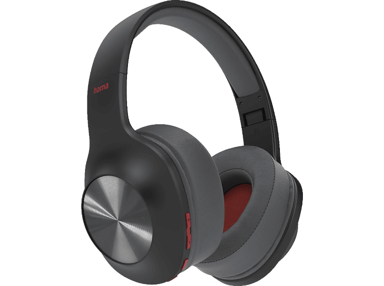 HAMA Spirit Calypso, Over-ear Kopfhörer Bluetooth Dunkelgrau von HAMA