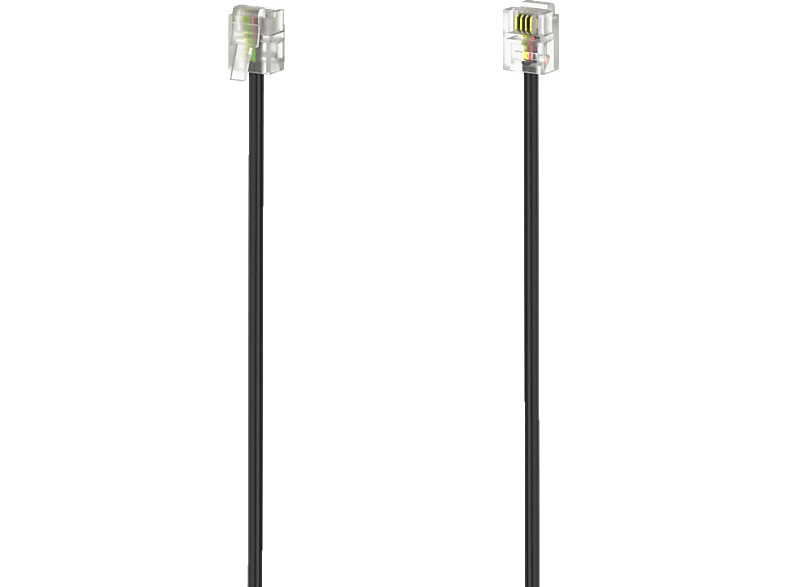 HAMA Stecker 6p4c auf 6p4c, Modularkabel, 3 m von HAMA