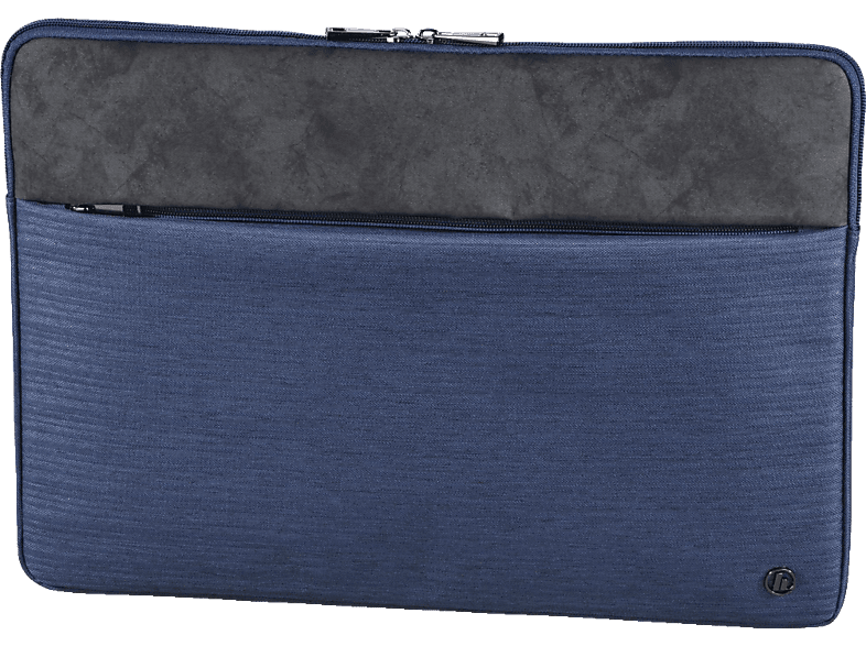 HAMA Tayrona 14.1 Zoll Notebooktasche Sleeve für Universal Polyester, Polyurethan (PU), Dunkelblau von HAMA