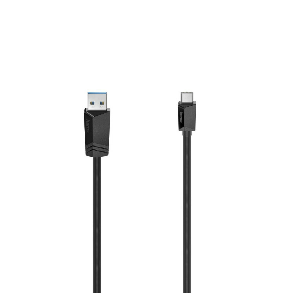 HAMA USB 3.2 Gen1, 5 Gbit/s, 1,50 m USB-A auf USB-C Kabel (schwarz) von HAMA