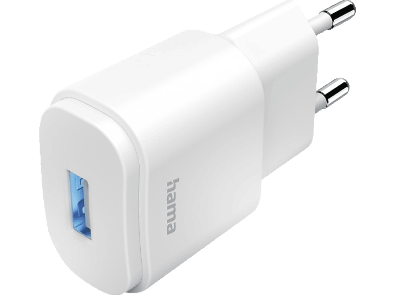 HAMA USB-A Ladegerät Universal, 5 Volt 6 Watt, Weiß HAMA USB-A Ladegerät Universal, 5 Volt 6 Watt, Weiß von HAMA
