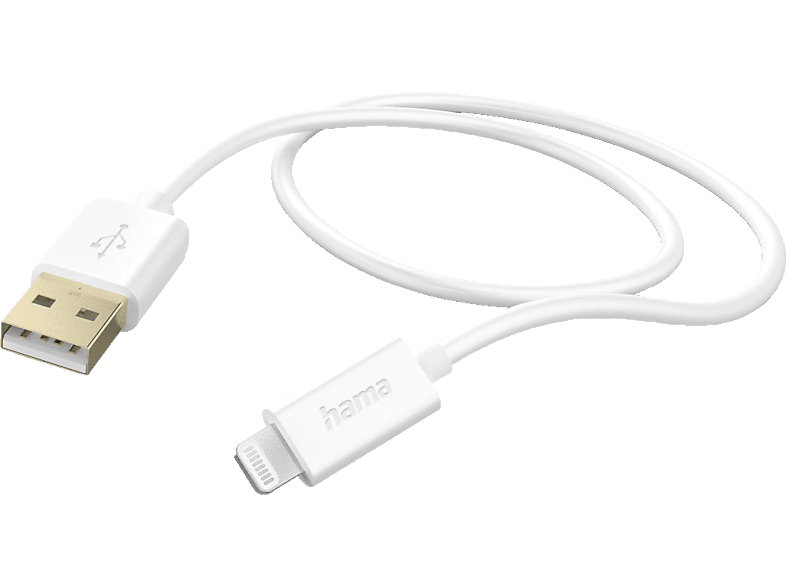 HAMA USB-A auf Lightning, Ladekabel, 1,5 m, Weiß HAMA USB-A auf Lightning, Ladekabel, 1,5 m, Weiß von HAMA