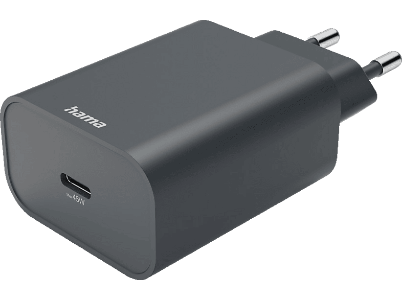 HAMA USB-C, PD Ladegerät Universal, Anthrazit von HAMA