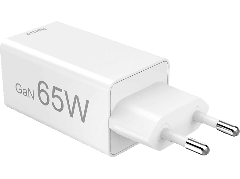 HAMA USB-C / GaN Mini-Ladegerät Universal, Weiß HAMA USB-C / GaN Mini-Ladegerät Universal, Weiß von HAMA