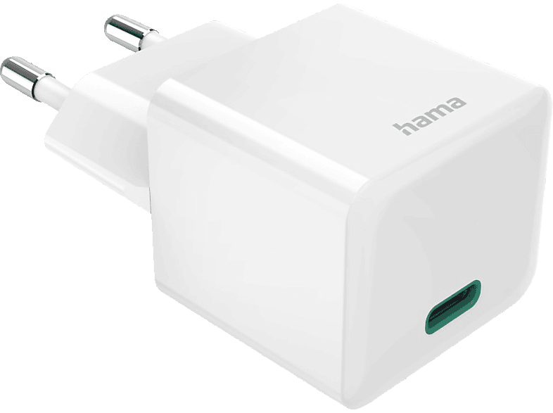 HAMA USB-C PD / Qualcomm Schnellladegerät Universal, Weiß von HAMA