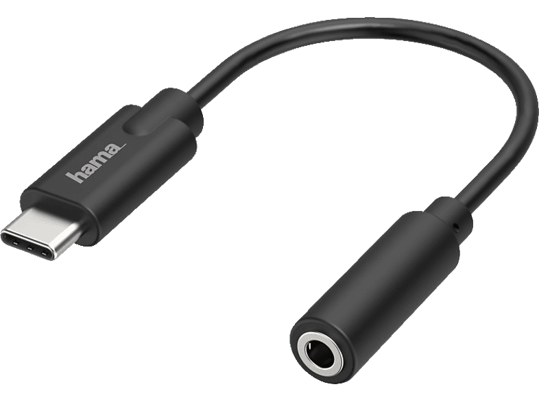 HAMA USB-C-Stecker auf 3.5-mm-Klinke-Buchse, Audio-Adapter HAMA USB-C-Stecker auf 3.5-mm-Klinke-Buchse, Audio-Adapter von HAMA