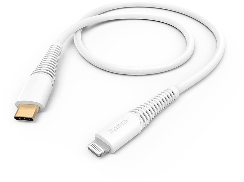 HAMA USB-C auf Lightning 1.5 m Ladekabel Apple, Weiß HAMA USB-C auf Lightning 1.5 m Ladekabel Apple, Weiß von HAMA