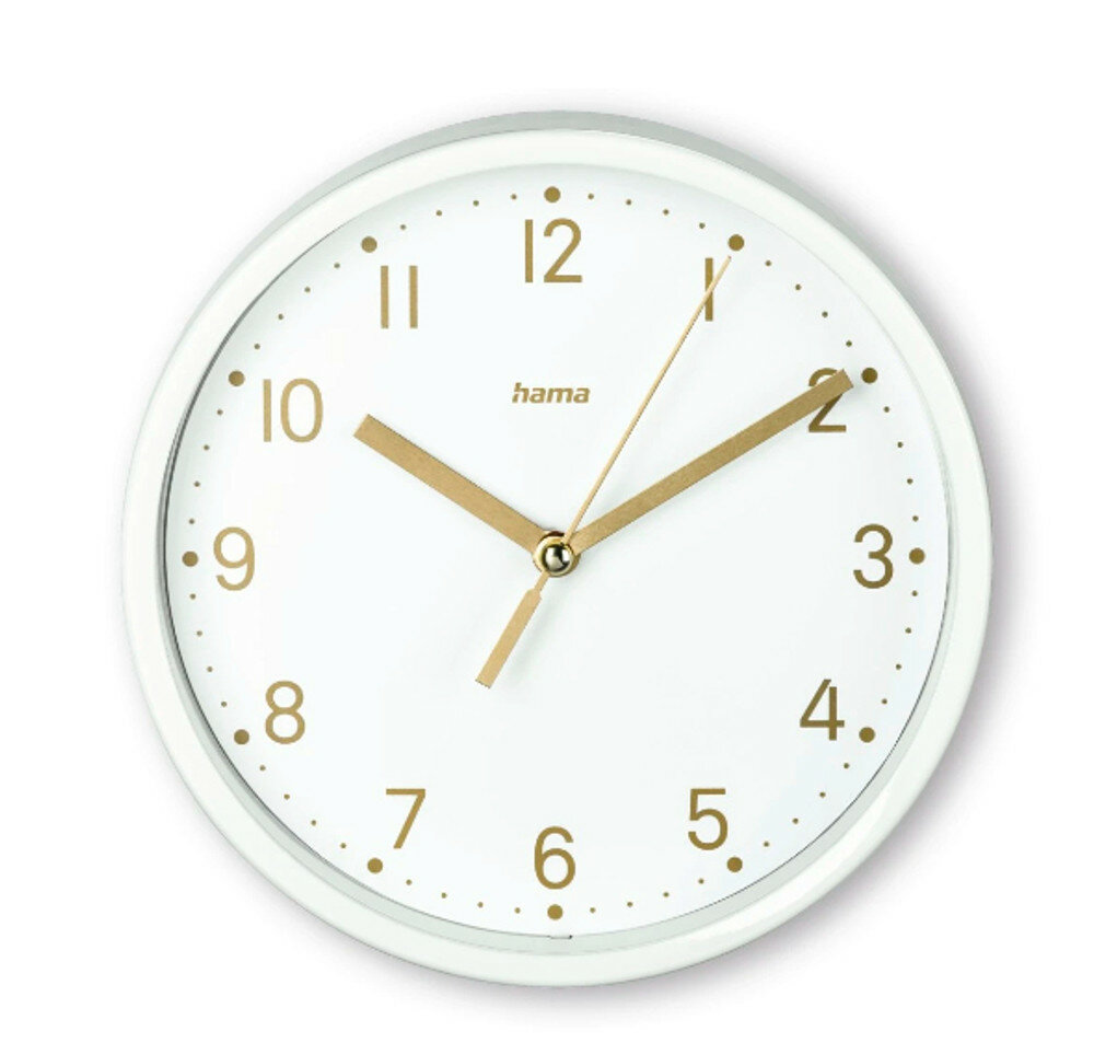 Hama 00185869 Wand- /Tischuhr Analoge Uhr Rund Weiß Hama 00185869 Wand- /Tischuhr Analoge Uhr Rund Weiß von HAMA