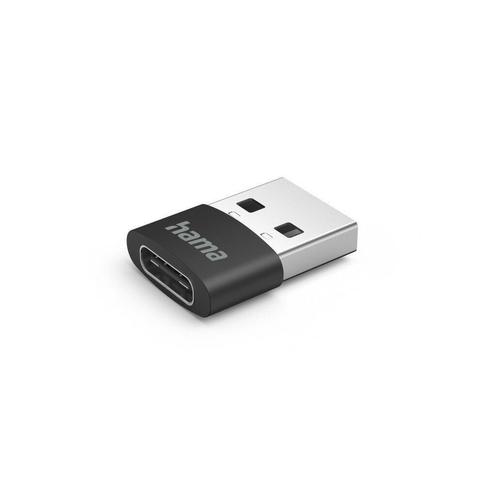 Hama 00201532 Kabeladapter USB C USB A Schwarz Hama 00201532 Kabeladapter USB C USB A Schwarz von HAMA