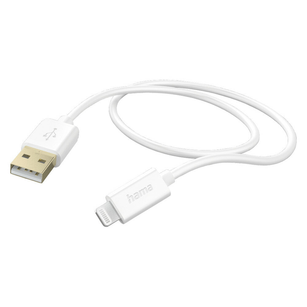 Hama 00201581 USB Kabel 1,5 m USB 2.0 USB A Lightning Weiß Hama 00201581 USB Kabel 1,5 m USB 2.0 USB A Lightning Weiß von HAMA