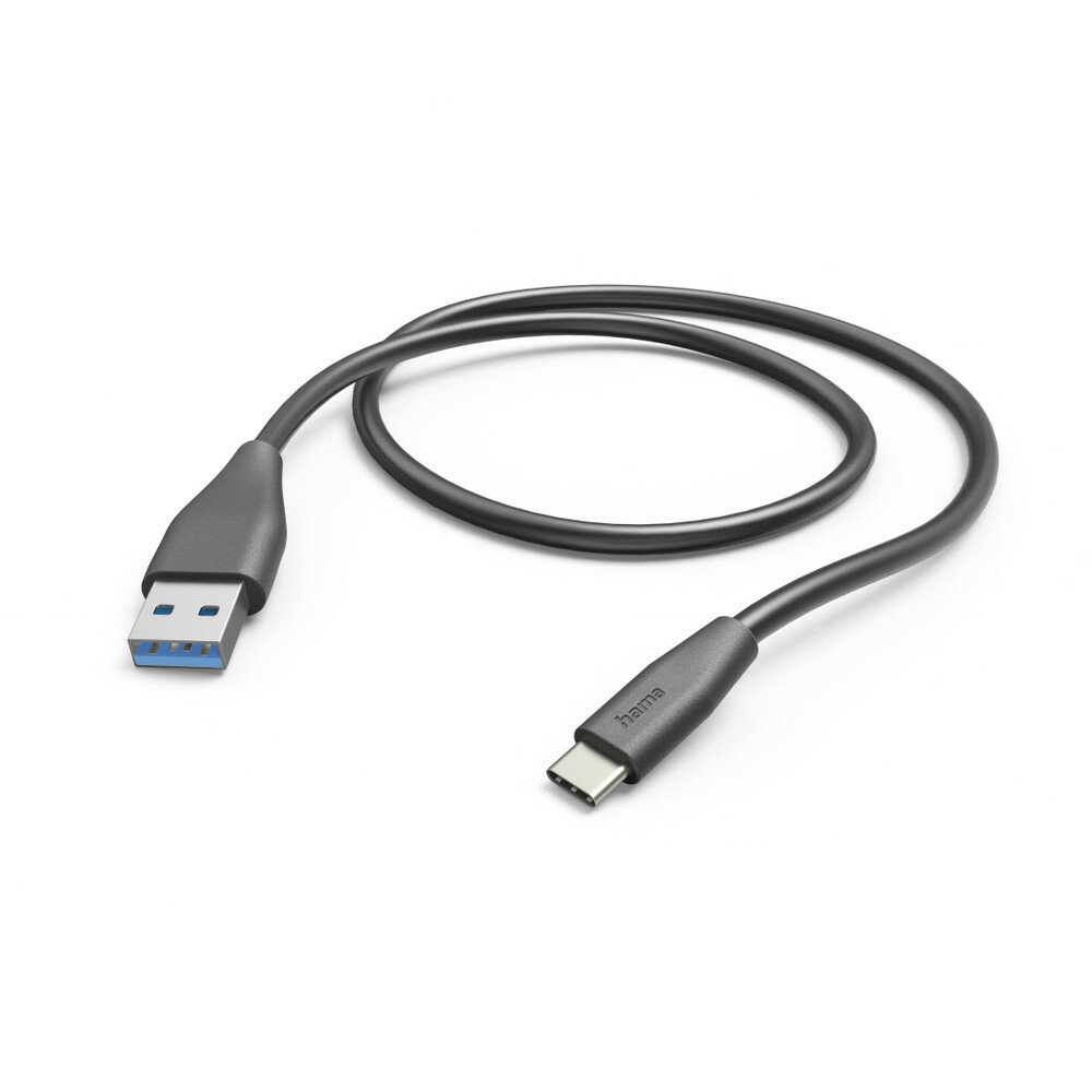 Hama 00201595 USB Kabel 1,5 m USB 2.0 USB A USB C Schwarz von HAMA