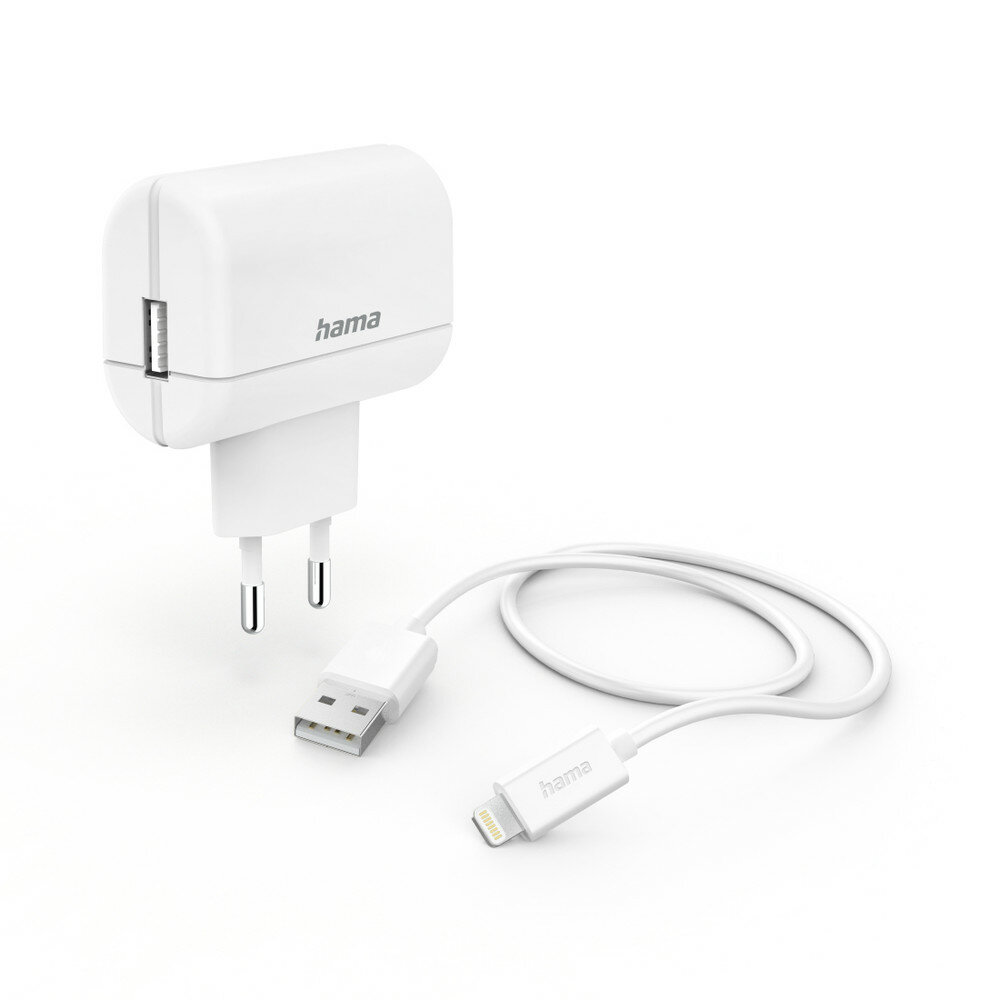 Hama 00201619 Ladegerät für Mobilgeräte Smartphone, Tablets Weiß AC Drinnen Hama 00201619 Ladegerät für Mobilgeräte Smartphone, Tablets Weiß AC Drinnen von HAMA