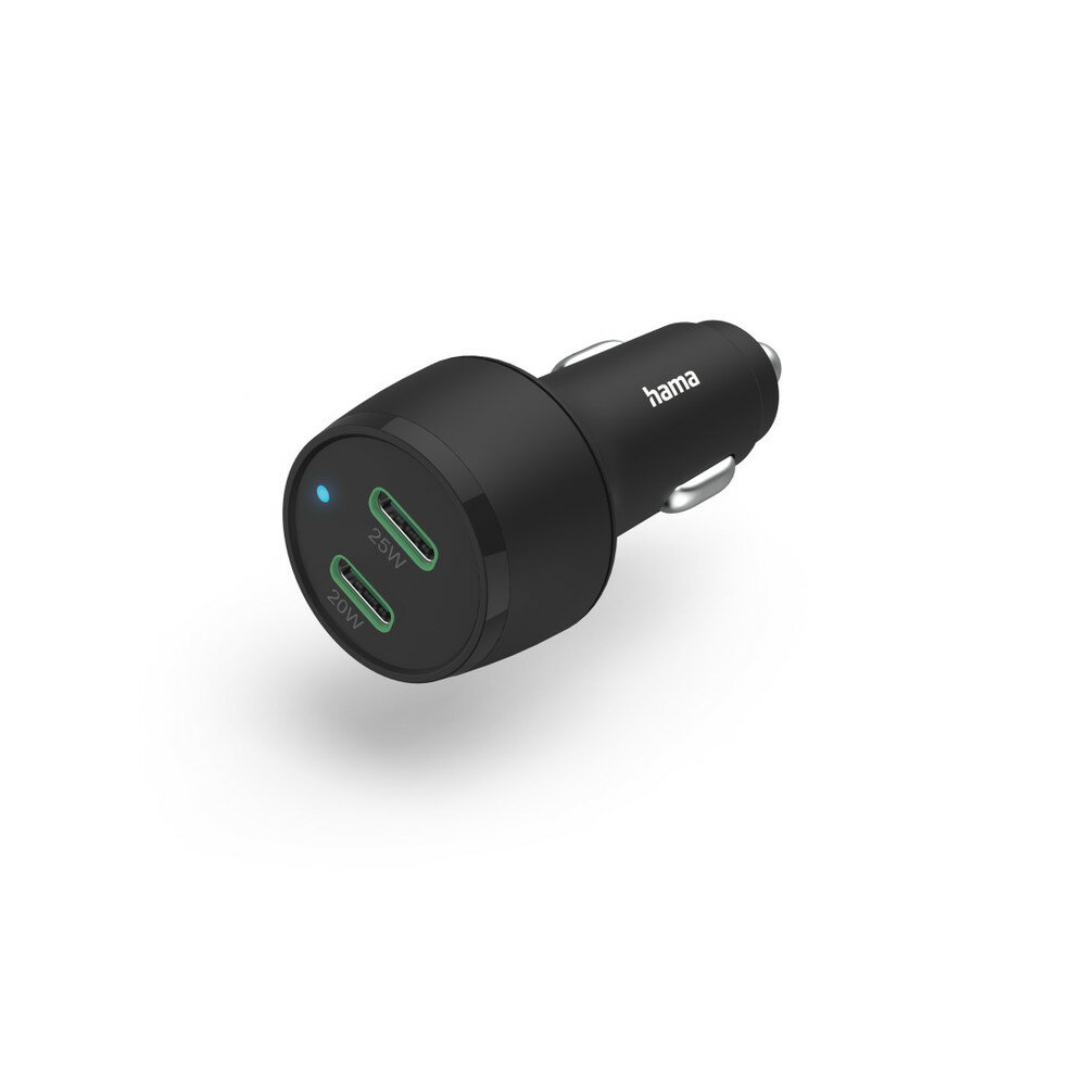 Hama 00201632 Ladegerät für Mobilgeräte Kopfhörer, Powerbank, Smartphone, Tablets Schwarz Zigarettenanzünder Schnellladung Auto Hama 00201632 Ladegerät für Mobilgeräte Kopfhörer, Powerbank, Smartphone, Tablets Schwarz Zigarettenanzünder Schnellladung Auto von HAMA