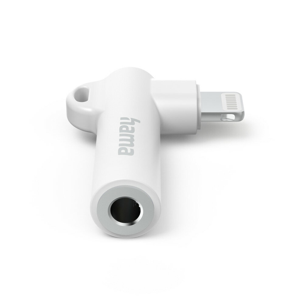 Hama 00201700 Kabeladapter 3.5 mm Lightning Weiß Hama 00201700 Kabeladapter 3.5 mm Lightning Weiß von HAMA
