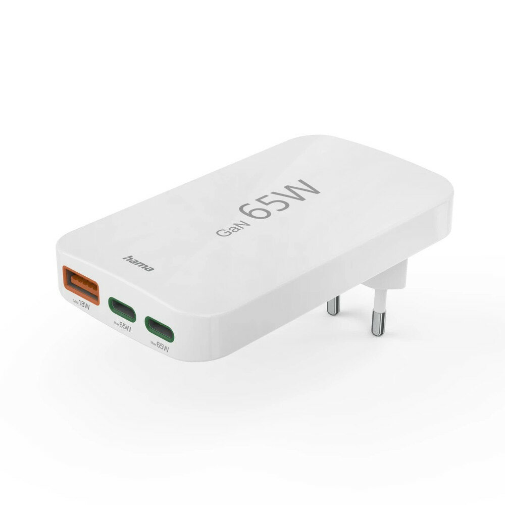 Hama 00201976 Ladegerät für Mobilgeräte Laptop, Powerbank, Smartphone, Tablets Weiß AC Schnellladung Drinnen Hama 00201976 Ladegerät für Mobilgeräte Laptop, Powerbank, Smartphone, Tablets Weiß AC Schnellladung Drinnen von HAMA
