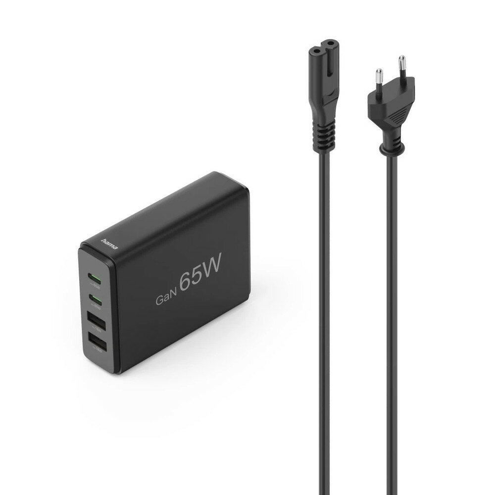 Hama 00201979 Ladegerät für Mobilgeräte Laptop, Powerbank, Smartphone, Tablets Schwarz AC Schnellladung Drinnen Hama 00201979 Ladegerät für Mobilgeräte Laptop, Powerbank, Smartphone, Tablets Schwarz AC Schnellladung Drinnen von HAMA