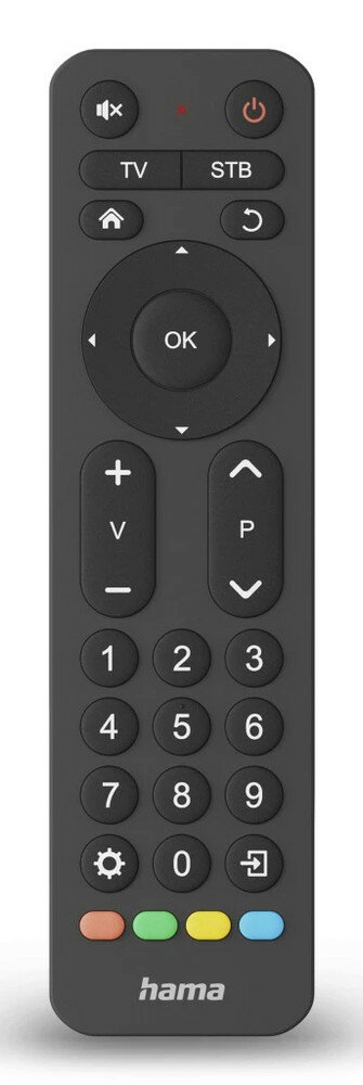 Hama 00221056 Fernbedienung IR Wireless TV Drucktasten Hama 00221056 Fernbedienung IR Wireless TV Drucktasten von HAMA