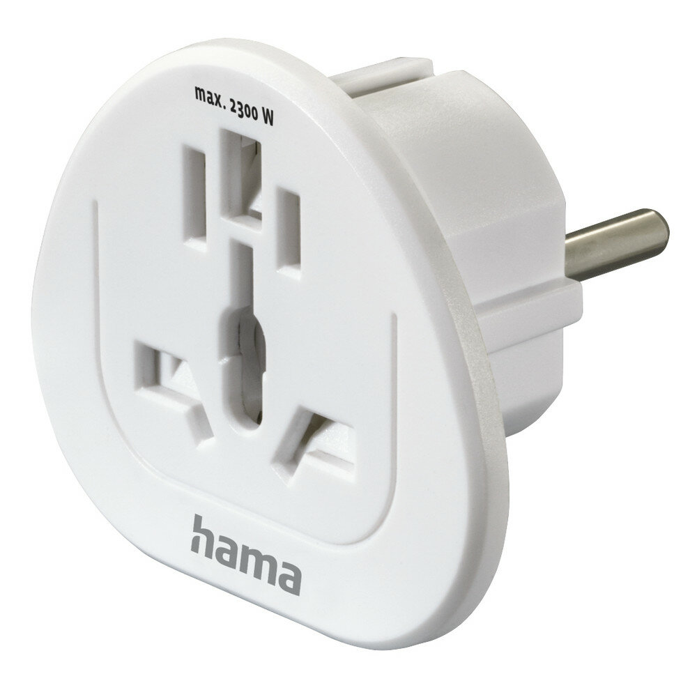 Hama 00223455 Netzstecker-Adapter Universal Weiß Hama 00223455 Netzstecker-Adapter Universal Weiß von HAMA