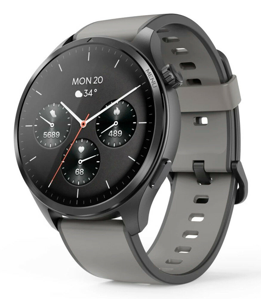 Hama 9000 3,63 cm (1.43") AMOLED 52 mm Digital Touchscreen Anthrazit GPS von HAMA