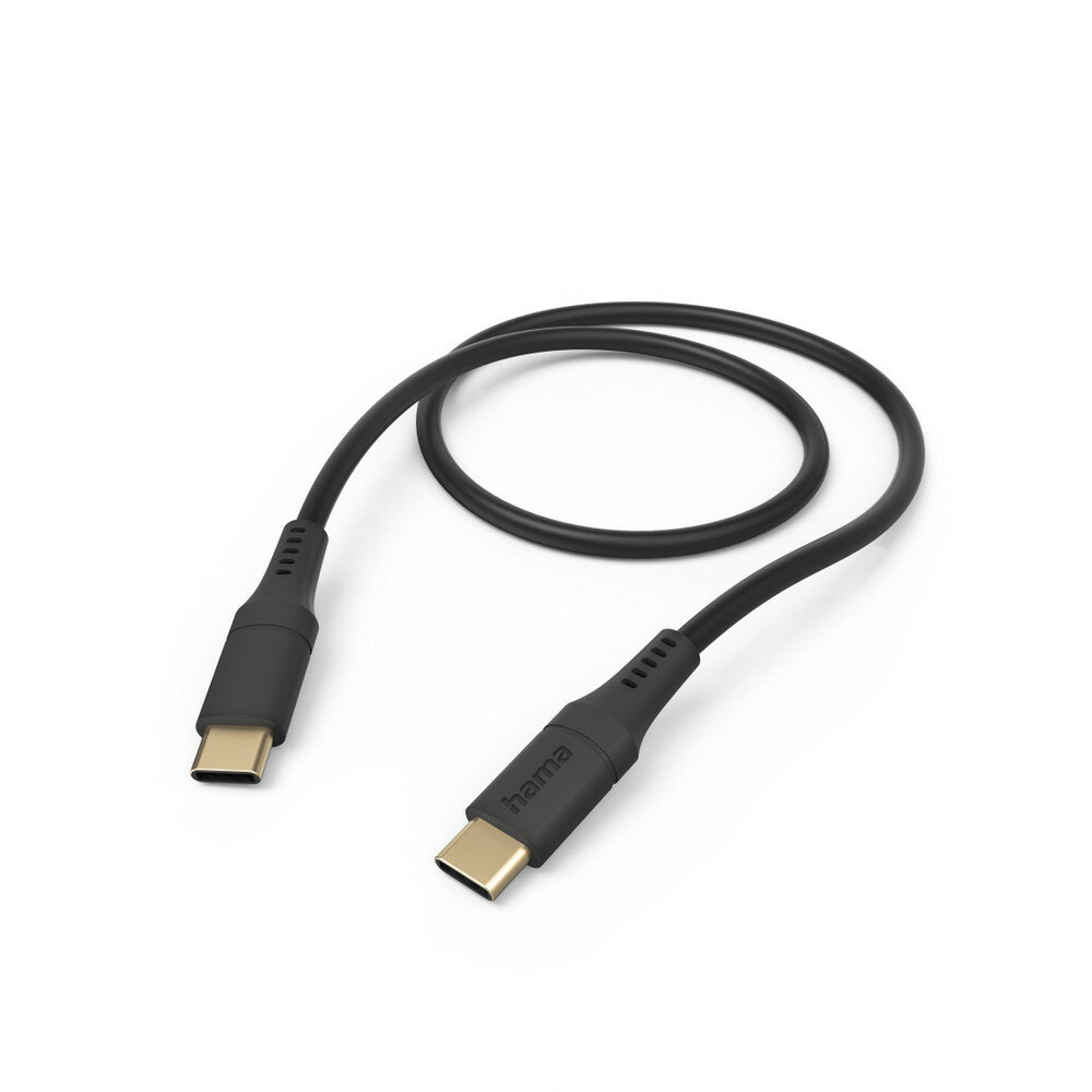 Hama Flexible USB Kabel 1,5 m USB 2.0 USB C Schwarz Hama Flexible USB Kabel 1,5 m USB 2.0 USB C Schwarz von HAMA