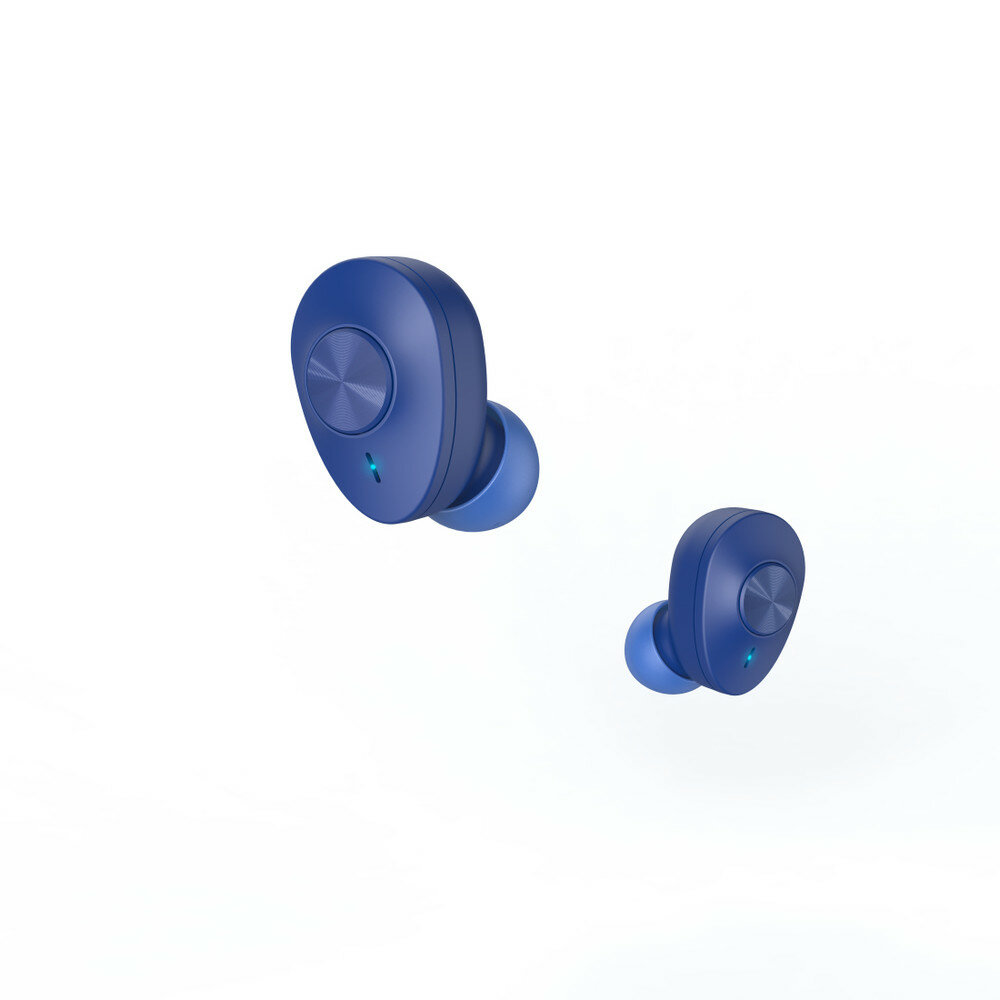 Hama Freedom Buddy Kopfhörer True Wireless Stereo (TWS) im Ohr Anrufe/Musik Bluetooth Blau von HAMA