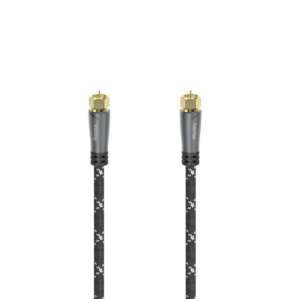 Hama Koaxialkabel 1,5 m F Schwarz, Grau Hama Koaxialkabel 1,5 m F Schwarz, Grau von HAMA