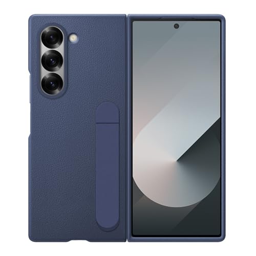 HAMEXLN Blau,Fold 6, Handyhülle Für Samsung Galaxy Z Fold 6, Ultradünnes Leder Hülle Mit Ständer Und Displayschutz Stossfest Schutzhülle HAMEXLN Blau,Fold 6, Handyhülle Für Samsung Galaxy Z Fold 6, Ultradünnes Leder Hülle Mit Ständer Und Displayschutz Stossfest Schutzhülle von HAMEXLN