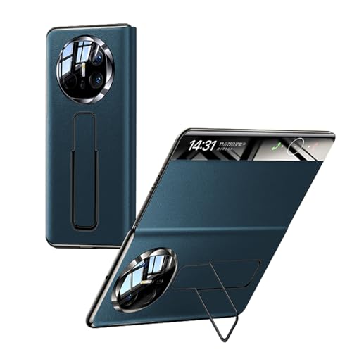 HAMEXLN Blau,Mate X6, Echtes Leder Handyhülle Für Huawei Mate X6, Intelligenter Schlaf View Fenster Handschlaufe Hülle Unsichtbarer Ständer Rundumschutz Handytasche HAMEXLN Blau,Mate X6, Echtes Leder Handyhülle Für Huawei Mate X6, Intelligenter Schlaf View Fenster Handschlaufe Hülle Unsichtbarer Ständer Rundumschutz Handytasche von HAMEXLN