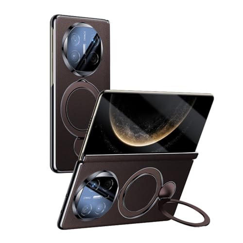 HAMEXLN Braun,Mate X6, Handyhülle Für Huawei Mate X6, Magnetisch Leder Hülle Rückseite Drehbar Ringhalter Scharnier Anti-Kratzer Kameraschutz Schutzhülle HAMEXLN Braun,Mate X6, Handyhülle Für Huawei Mate X6, Magnetisch Leder Hülle Rückseite Drehbar Ringhalter Scharnier Anti-Kratzer Kameraschutz Schutzhülle von HAMEXLN