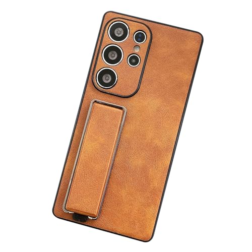 HAMEXLN Braun,S25 Ultra, Hülle Für Samsung Galaxy S25 Ultra, Faltbare Handschlaufe Ständer Leder Handyhülle Stoßfeste Volls Schutz des Objektivs Fall HAMEXLN Braun,S25 Ultra, Hülle Für Samsung Galaxy S25 Ultra, Faltbare Handschlaufe Ständer Leder Handyhülle Stoßfeste Volls Schutz des Objektivs Fall von HAMEXLN