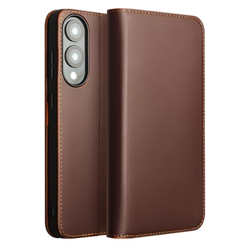 HAMEXLN Braun,S25Edge, Brieftasche Hülle Für Samsung Galaxy S25 Edge, Echtes Leder Flip Klappbar Standfunktion Schutzhülle Ganzkörperschutz Handyhülle HAMEXLN Braun,S25Edge, Brieftasche Hülle Für Samsung Galaxy S25 Edge, Echtes Leder Flip Klappbar Standfunktion Schutzhülle Ganzkörperschutz Handyhülle von HAMEXLN
