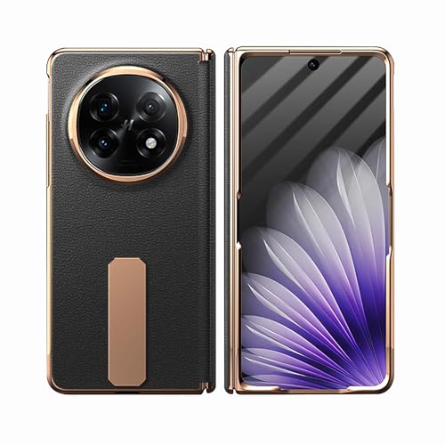HAMEXLN Echt Leder Handyhülle Für Oppo Find N5, Drehbar Ständer Hülle Scharnier Schutz Bildschirmschutz Stoßfest Schutzhülle,Schwarz,Find N5 HAMEXLN Echt Leder Handyhülle Für Oppo Find N5, Drehbar Ständer Hülle Scharnier Schutz Bildschirmschutz Stoßfest Schutzhülle,Schwarz,Find N5 von HAMEXLN