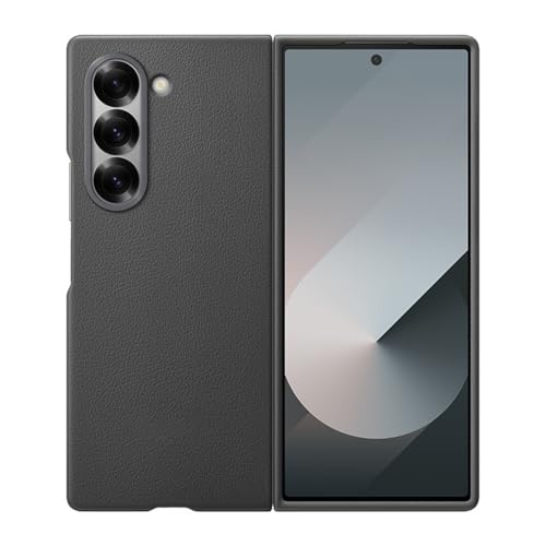 HAMEXLN Grau,Fold 6, Handyhülle Für Samsung Galaxy Z Fold 6, Ultradünnes Leder Hülle Mit Kameraschutz Displayschutz Stossfest Abdeckung HAMEXLN Grau,Fold 6, Handyhülle Für Samsung Galaxy Z Fold 6, Ultradünnes Leder Hülle Mit Kameraschutz Displayschutz Stossfest Abdeckung von HAMEXLN