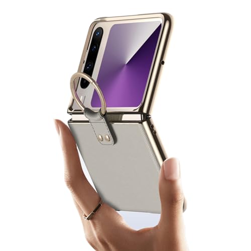 HAMEXLN Grau,Pura X, Abdeckung Für Huawei Pura X, Luxus Leder Stoßfest Handyhüllen Mit Bildschirmschutz Und Ringhalter Galvanisierte Dünne Schutzhülle HAMEXLN Grau,Pura X, Abdeckung Für Huawei Pura X, Luxus Leder Stoßfest Handyhüllen Mit Bildschirmschutz Und Ringhalter Galvanisierte Dünne Schutzhülle von HAMEXLN